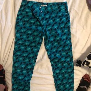 Blue elephant slacks